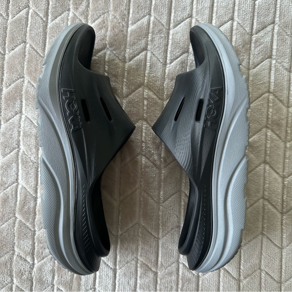 Hoka Ora Black Slide Sandals - Picture 6 of 7